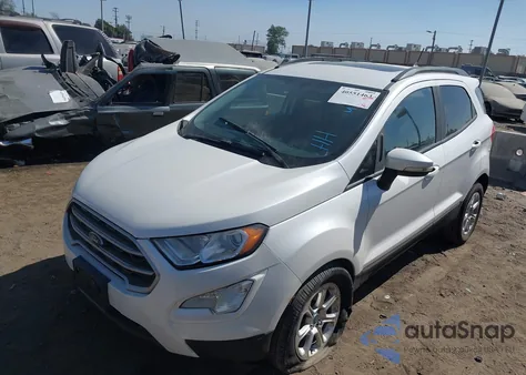 2020 Ford Ecosport Se from USA, damaged, VIN MAJ3S2GE0LC347843
